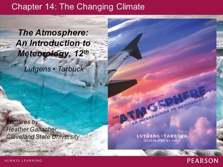 The Atmosphere: An Introduction to Meteorology, 12th