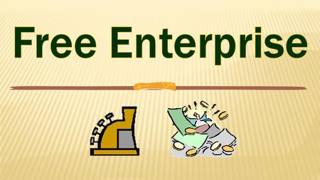  A market economy is based on capitalism, a system in which private citizens own the factors of production.  Capitalism thrives on competition, the.