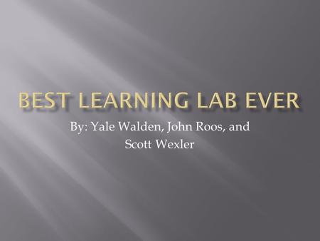 By: Yale Walden, John Roos, and Scott Wexler.  Creates waste such as tree trimmings  Unprocessed biomass cannot be cost efficient if transported more.