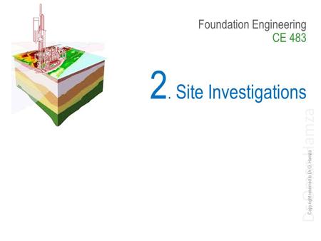 Foundation Engineering CE 483