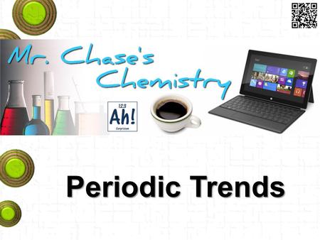 Periodic Trends. Atomic Radius Atomic Radius (size) is the distance between the nucleus and the outer electrons in an atom.