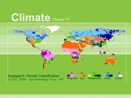 Climate Chapter 14.