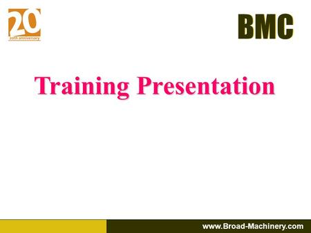 Training Presentation