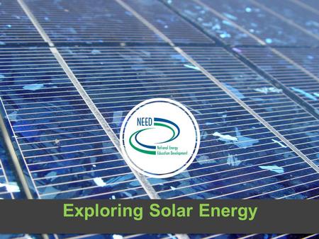 Exploring Solar Energy