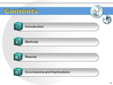 Introduction Methods Results Conclusions and Implications 1.