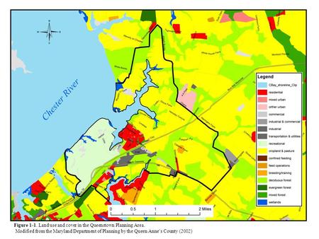 Figure 1-1. Land use and cover in the Queenstown Planning Area.