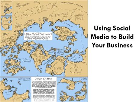 Using Social Media to Build Your Business. Who am I? Joyce Raby Technology Consultant / Social Media Coach Joyceraby.com