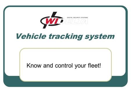 Vehicle tracking system