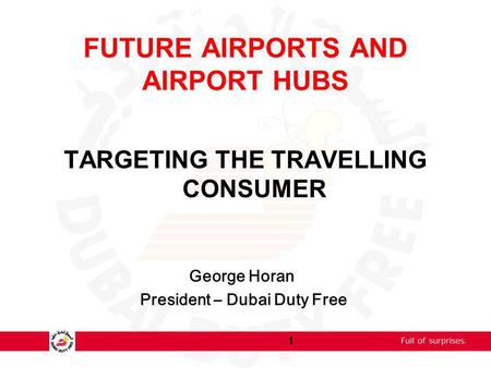 FUTURE AIRPORTS AND AIRPORT HUBS