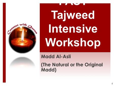 FAST Tajweed Intensive Workshop