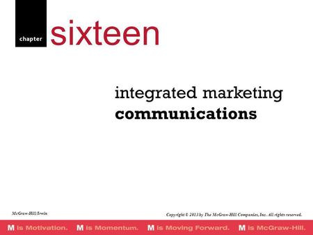 integrated marketing communications