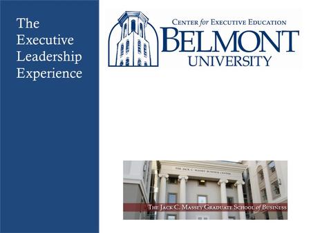 The Executive Leadership Experience. The Executive Leadership Experience Jason Jennings NY Times Bestselling Author.