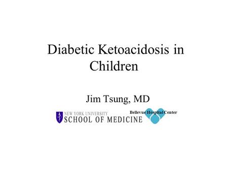 Diabetic Ketoacidosis in Children