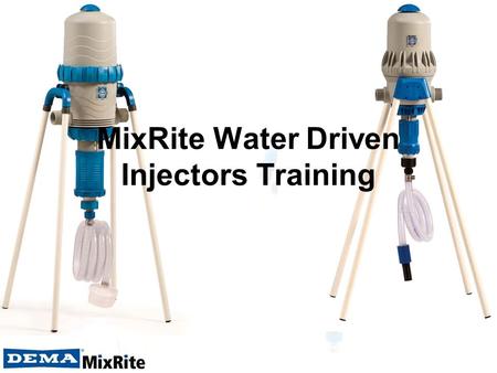 MixRite Water Driven Injectors Training