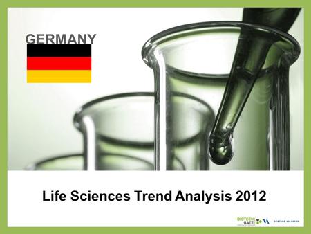 Life Sciences Trend Analysis 2012 GERMANY. About Us The following statistical information has been obtained from Biotechgate. Biotechgate is a global,