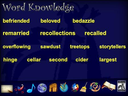 Use the word beloved in a sentence. Explain the rule about the /s/ sound spelled with a C. Give an example. The other team gets to choose any word.