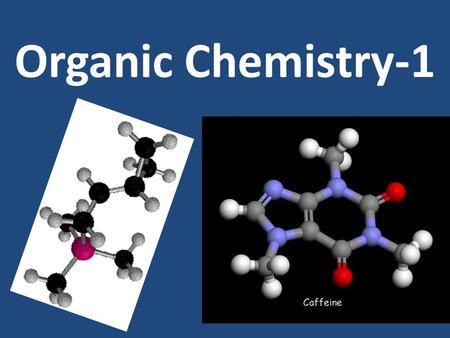 Organic Chemistry-1.