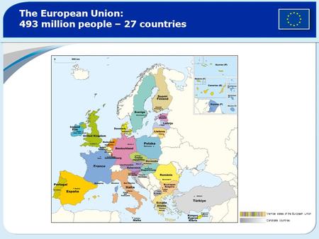 The European Union: 493 million people – 27 countries