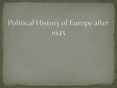 Causes and contents of the Cold War United Nations NATO and Warsaw Treaty Space Race The Iron Curtain The Berlin Wall Western and Eastern Germany Cuban.