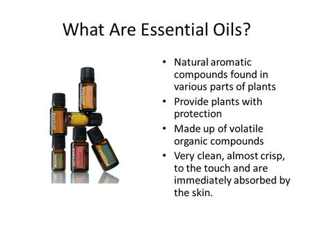 What Are Essential Oils?