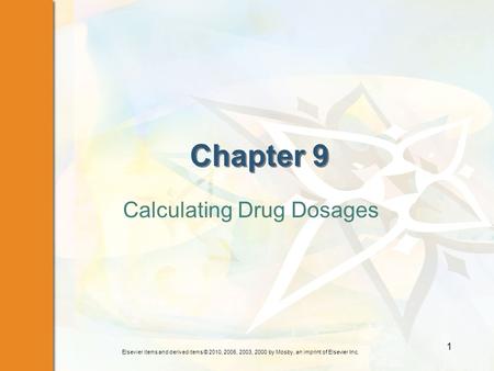 Calculating Drug Dosages