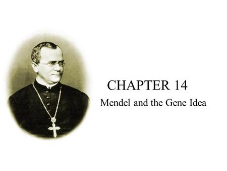 Mendel and the Gene Idea