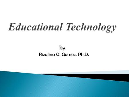 Educational Technology