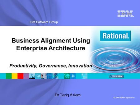 Business Alignment Using Enterprise Architecture