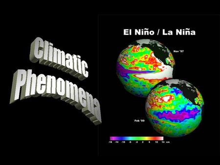 Increased Storm Activity around the Globe.