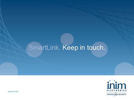 SmartLink. Keep in touch.