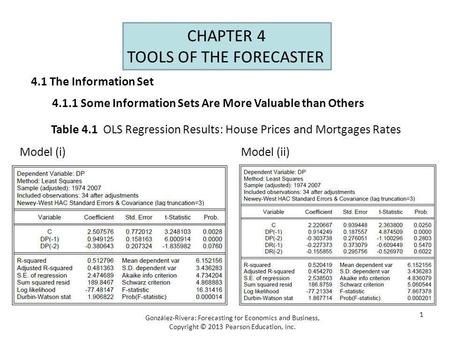 TOOLS OF THE FORECASTER