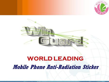 WORLD LEADING Mobile Phone Anti-Radiation Sticker