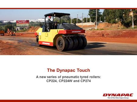 Dynapac presents a series of new pneumatic tyred rollers