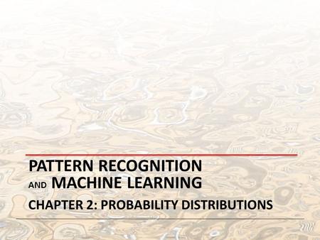 Pattern Recognition and Machine Learning