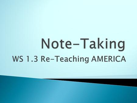 WS 1.3 Re-Teaching AMERICA. Sample Text Francis Bacon Francis Bacon was an English philosopher who had read the works of the great scientists of the.