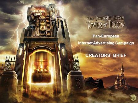 CREATORS BRIEF Pan-European Internet Advertising Campaign.