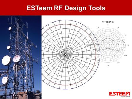 ESTeem RF Design Tools SECTION 4 - RF System Design.