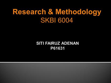 Research & Methodology SKBI 6004. Using Cooperative learning in classroom as teaching technique Interaction will support the learning - provide efficient.