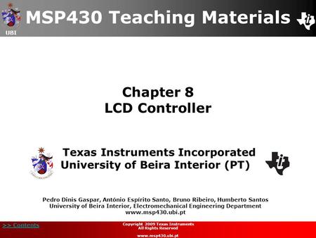 Chapter 8 LCD Controller