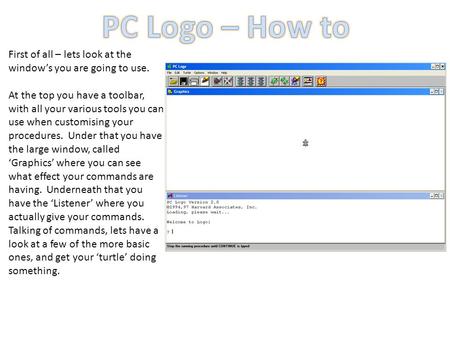 First of all – lets look at the windows you are going to use. At the top you have a toolbar, with all your various tools you can use when customising your.