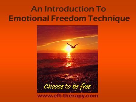 Emotional Freedom Technique