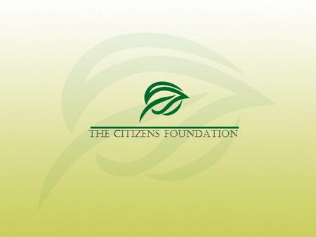 THE CITIZENS FOUNDATION