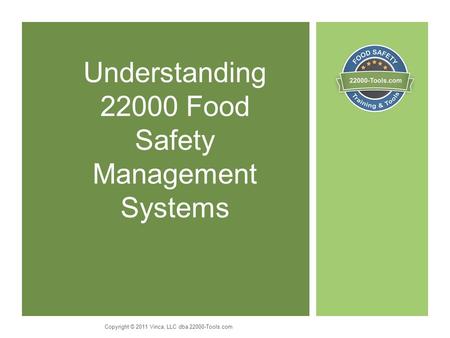 Understanding Food Safety Management Systems