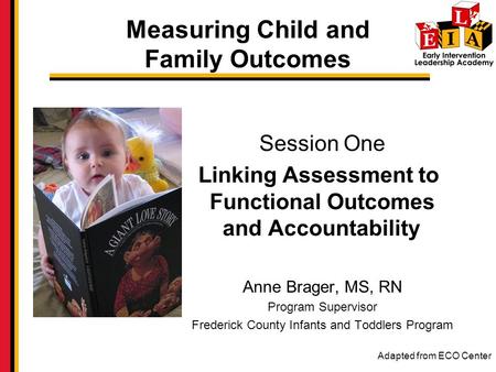 Measuring Child and Family Outcomes