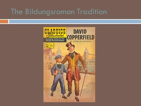 The Bildungsroman Tradition