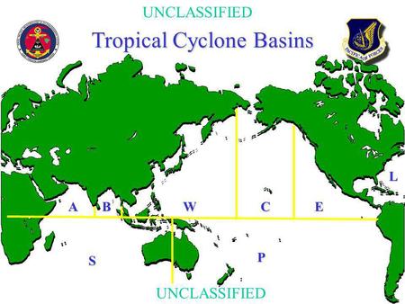 Tropical Cyclone Basins