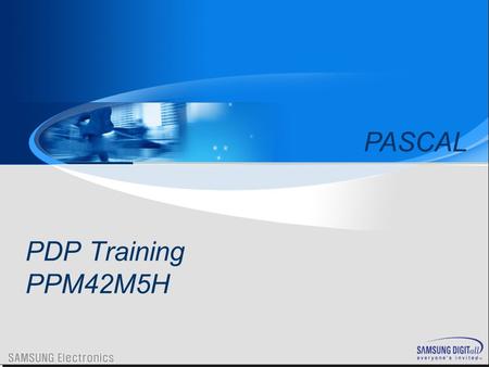 PASCAL PDP Training PPM42M5H.