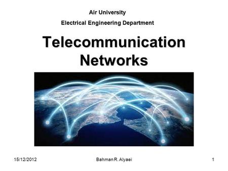 Telecommunication Networks