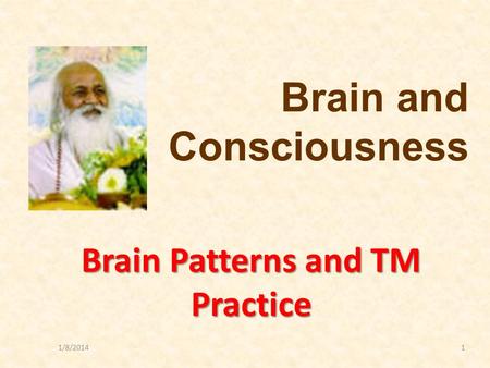 Brain and Consciousness