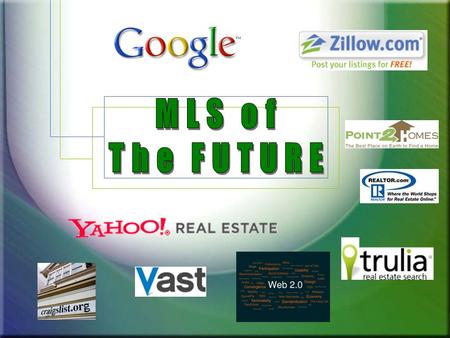 Time is of the Essence The Real Estate Industry has the opportunity to Take Back Its Future. Today, MLS is not the only way to gain exposure for listings.